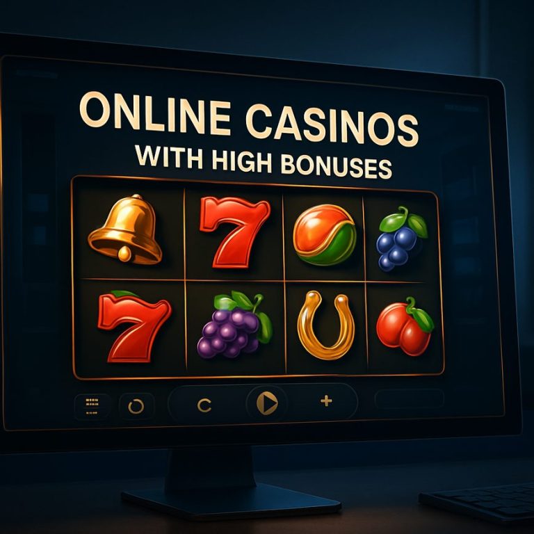 Cassinos online com bônus altos