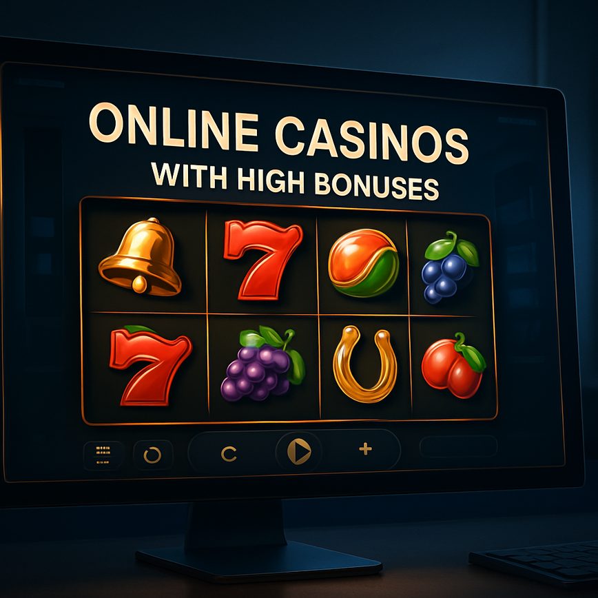 Cassinos online com bônus altos