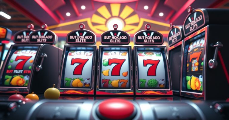 Slots modernos com gráficos