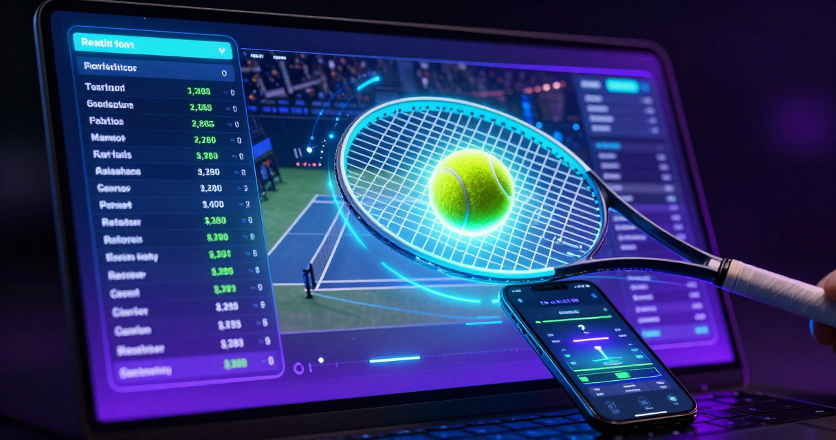 Apostas em torneios de tênis — Odds e Análise de Jogos